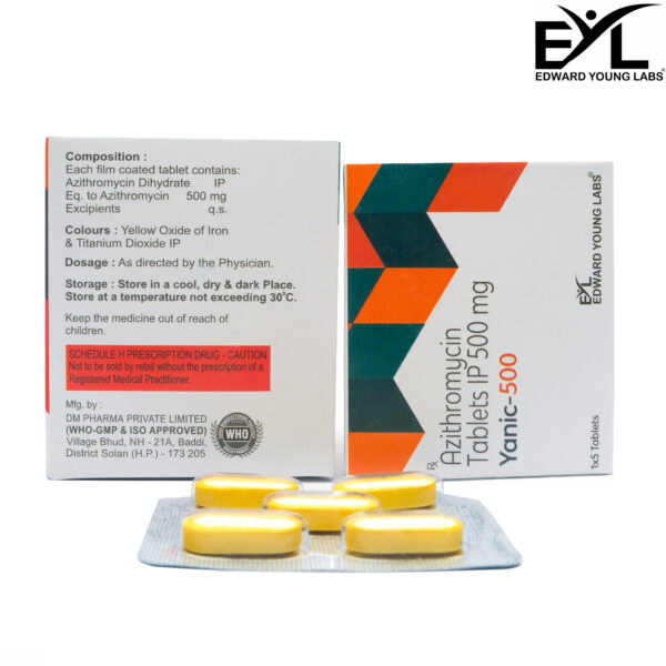 YANIC-500 tablets | Edward Young Labs
