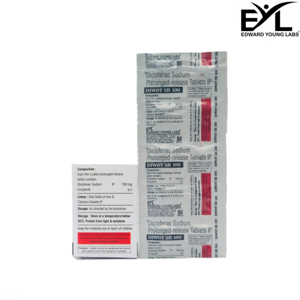 DIWOT SR 100 Tablets | Edward Young Labs