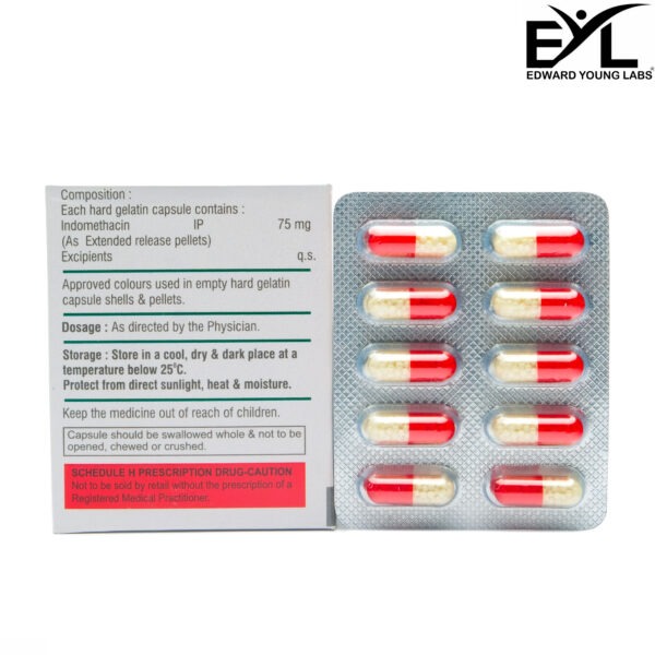 INDOMUST SR-75 Capsules | Edward Young Labs