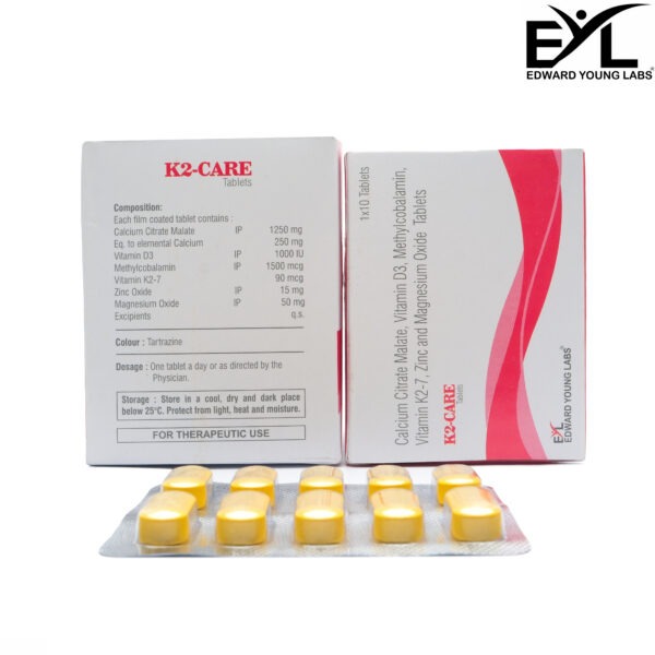 K2-CARE Tablets | Edward Young Labs