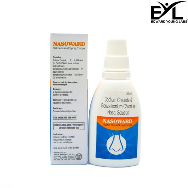 NASOWARD Saline Nasal | Edward Young Labs