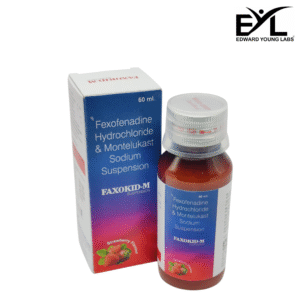 FAXOKID-M (Fexofenadine Hydrochloride & Montelukast Sodium Suspension) | Edward Young Labs