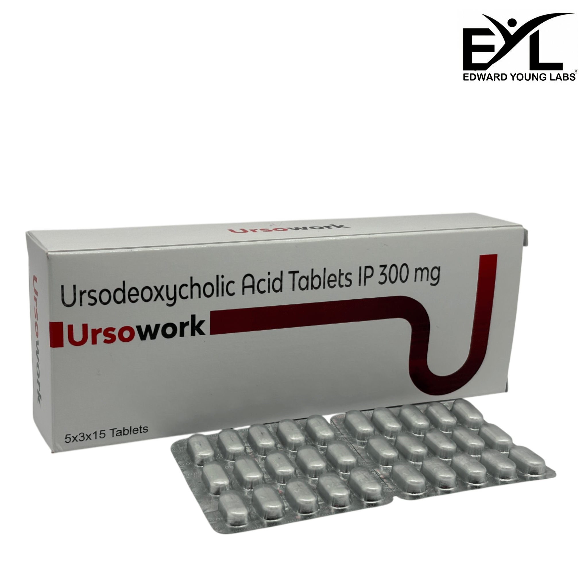URSOWORK (Ursodeoxycholic Acid Tablets IP 300 mg) | Edward Young Labs