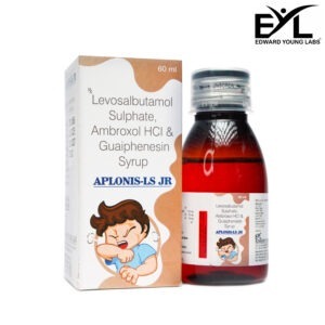 APLONIS-LS JR (Levosalbutamol Sulphate, Ambroxol HCI & Guaiphenesin Syrup) | Edward Young Labs