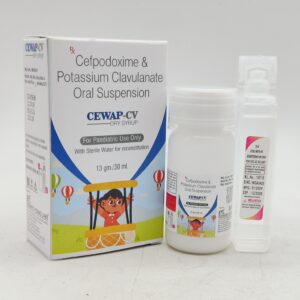 CEWAP-CV Dry Syrup (Cefpodoxime & Potassium Clavulanate Oral Suspension) | Edward Young Labs