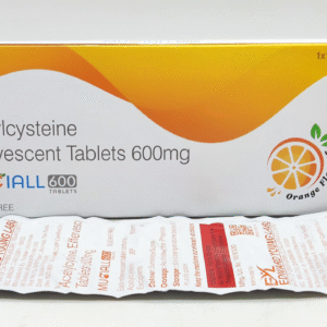 MUOIALL 600 (Acetylcysteine Effervescent Tablets 600mg) Sugar Free | Edward Young Labs