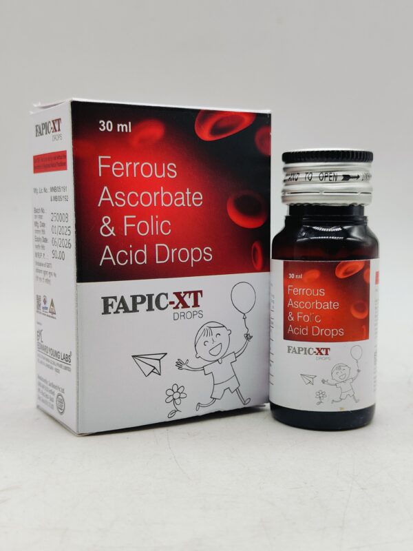 FAPIC-XT (Ferrous Ascorbate & Folic Acid Drops) | Edward Young Labs