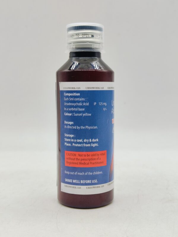 URSOWORK-125 (Ursodeoxycholic Acid Suspension) | Edward Young Labs