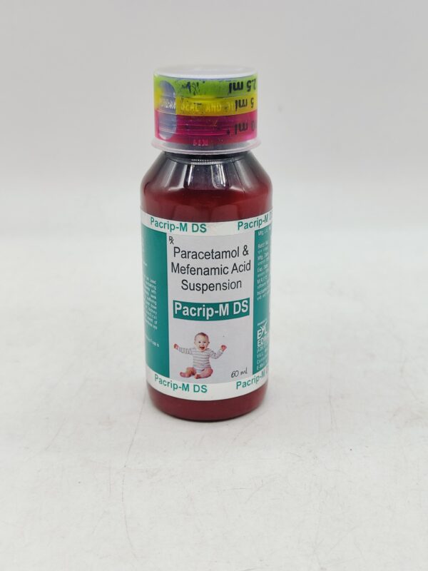 Pacrip-M DS (Paracetamol & Mefenamic Acid Suspension) | Edward Young Labs