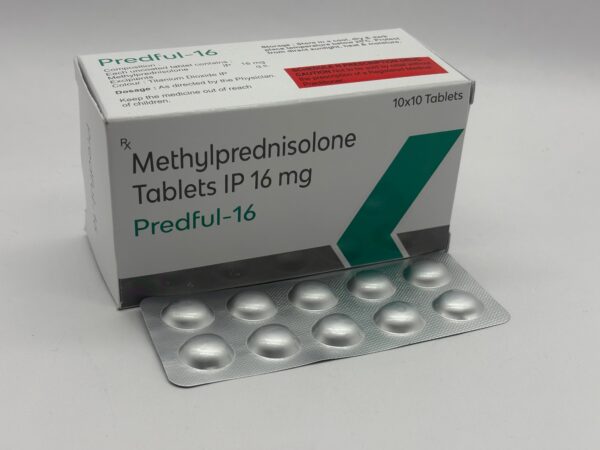 PREDFUL-16 (Methylprednisolone Tablets IP 16 mg) | Edward Young Labs