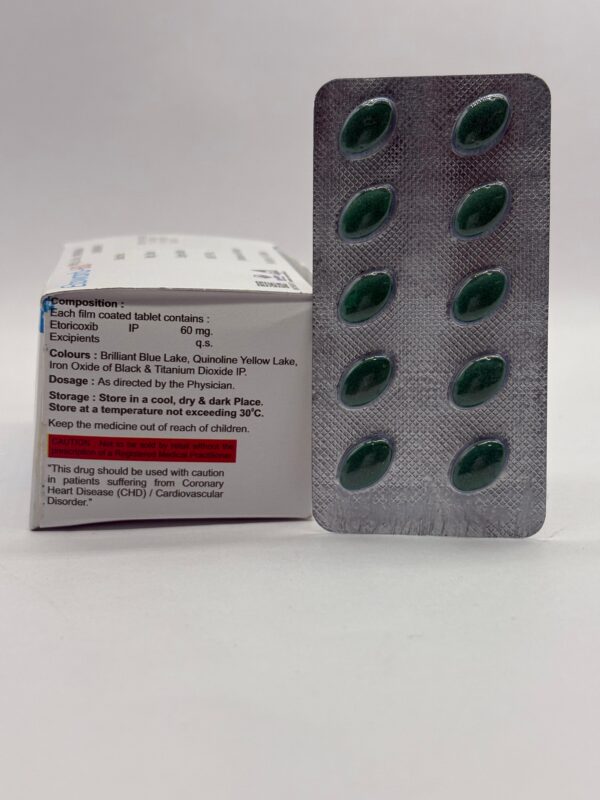 ETOWARD-60 (Etoricoxib Tablets IP 60 mg) | Edward Young Labs