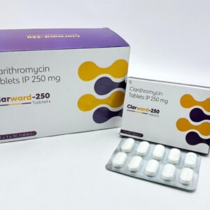 Clarward-250 (Clarithromycin Tablets IP 250 mg) | Edward Young Labs