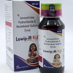 LOWIP-M KID (Levocetirizine Hydrochloride & Montelukast Sodium Syrup) | Edward Young Labs